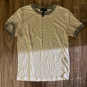 Rag & Bone white and silver tee